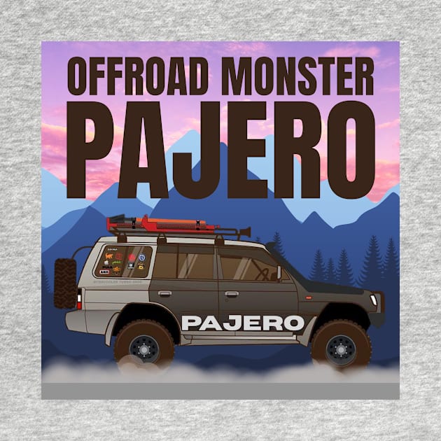 Off road monster Pajero JDM by MOTOSHIFT